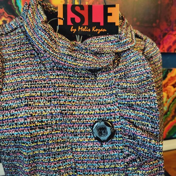 Isle by Melis Kozan ~ Versatile Jacket OR Dress! ~ Women's Sz XSM ~ NWT - Picture 8 of 11